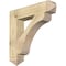 Ekena Millwork Legacy Arts & Crafts Rough Sawn Bracket, Douglas Fir, 6"W x 32"D x 32"H BKT06X32X32LEC03RDF - alternate 1